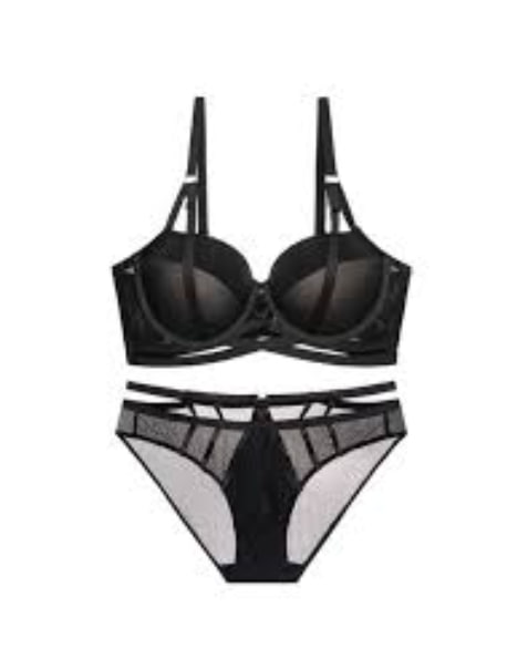 Sexy lingerie, black+1