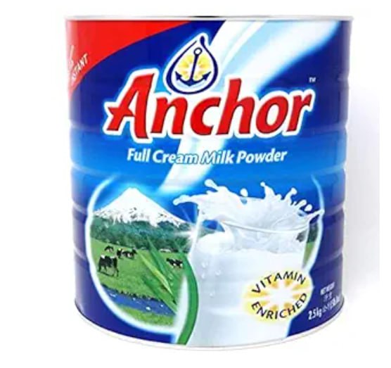 Anchor Powder Milk 2.5 kg 5.8lbs