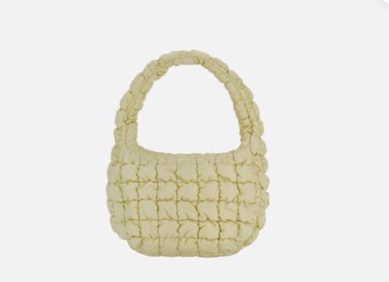 COS quilted Mini Bag Lemon