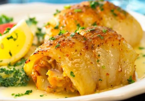 A delicious blend of scallops