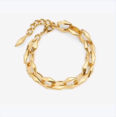 Diamond chain bracelet